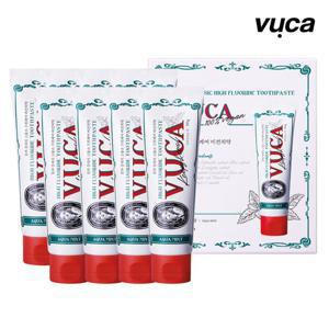 [시크릿단독최저가][고불소 1,450ppm/항균력 99.9%]뷰카 고불소 구취케어 치약 2종 110g 8개