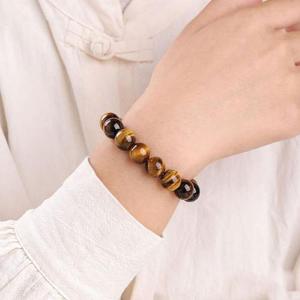 [라일리쥬얼리] Rly 호안석 원석 재물운 기원 팔찌 10mm