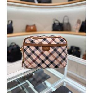 갤러리아_DCBA6E891W2 닥스 브라운 체크 원단 크로스백