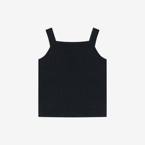 [신원아울렛]블랙 스퀘어 니트 슬리브리스 SKUCE2952 B