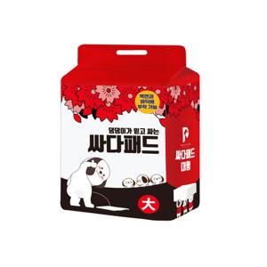 싸다패드 대형 40매 논슬립 미끄럼 방지 애견 패드