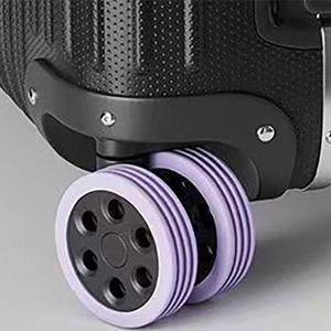 [에이치플러스몰]캐리어 바퀴 실리콘 보호 커버 테이프 소음 충격 방지 흡수 슈즈 악세사리 의자 교체 실..