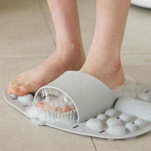 디어커스데이핏 마사지 지압 풋브러쉬 발세척매트 발각질제거기 2컬러