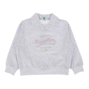 갤러리아_베네통키즈(26S)리본맨투맨(QAMT03611/MG)