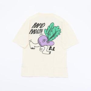 보보쇼즈 26SS 래피드 래디시 오버사이즈 반팔 여아 티셔츠 B126AC019 199