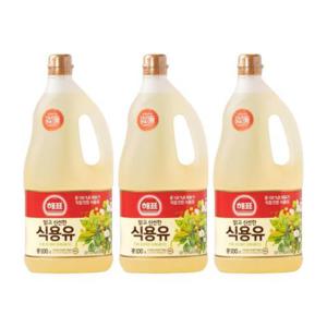 사조해표 식용유 1.8L x3병