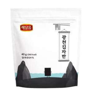 광천김자반(뭐먹지) 40g x 10봉 / N