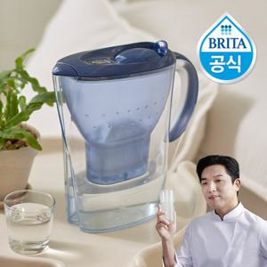 브리타 필터형 정수기 마렐라 2.4L 블루+기본필터 1입