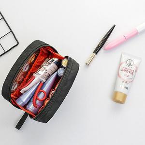 여성파우치 1단화장품파우치 여행용 메이크업 멀티 다용도 정리함