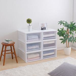 아이리스 플라스틱 서랍장 수납장 정리함 수비르 중형M