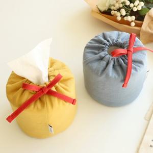 비비드 원형 티슈커버 2종  화장지/롤휴지케이스 집들이선물 인테리어소품