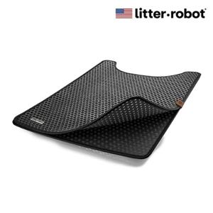 리터로봇 4 트랩 매트 (블랙) 고양이 모래매트 발판 사막화방지