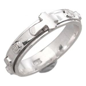 [QNU63309_58]실버반지 천주교 묵주 은반지(국내제조)