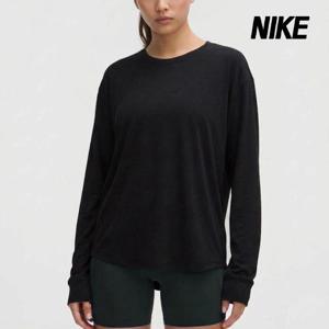 나이키 긴팔티 원 릴렉스드 DF 롱슬리브 여성 블랙 FN2818-010
