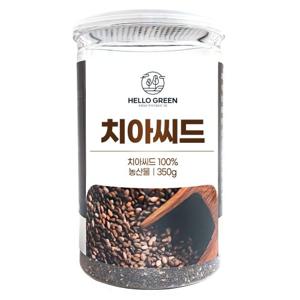 [헬로우그린] 치아씨드 350g(통) 치아씨앗 치아시드