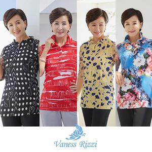 [바네사리찌][1+1+1+1+1] [55-100] 꽃보라 블라우스 4종