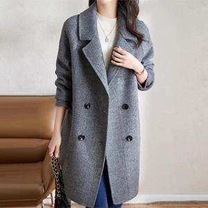 [패션시그널] 사이드립포켓 모직코트 C9E672