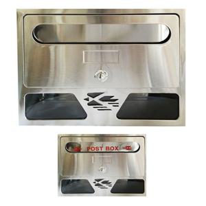 인테리어소품 스텐레스 우편함 우체통 대 카페소품