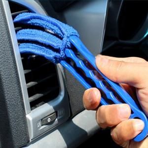 청소용품 3단 극세사 블라인드 청소솔 창틀 에어컨 먼지 제거솔 화장실청소도구