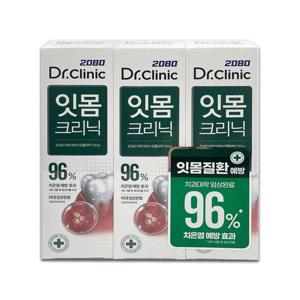 2080 닥터 크리닉 잇몸치약 120g 3개입 - O (W9C73A8)