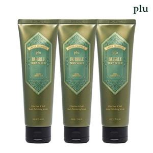 [플루]버블 바디 스크럽 허브그린티 200g x 3