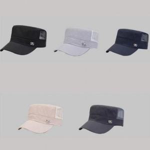 여름 망사 군모 메쉬 시원한 반망사 남성 모자 활동편한 챙짧은 숏 챙