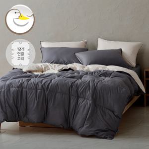 [에어룸] 세탁이 편한 포시즌 구스 이불세트_SS