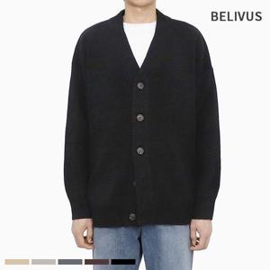 [빌리버스]빌리버스 남성 긴팔 가디건 니트 루즈핏 가을 아우터 BRE005