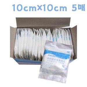 일반멸균거즈 약(10cmX10cm)X5매 20포 X 2개 가아제 (W507AB3)
