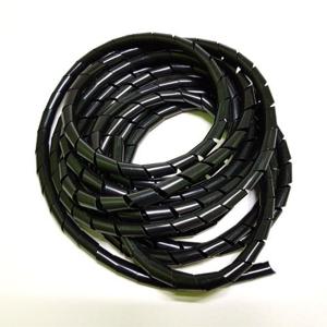 헤리칼 밴드 흑색 3호(10mm) 5M 케이블 전선정리 W24E92E