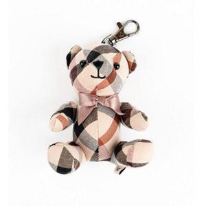 [닥스리틀]곰돌이 체크 인형 키링 DVF25OT01M_BG