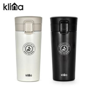 (1+1)클리나 보온보냉 진공 스텐 카페홀릭 원터치 텀블러 350ml