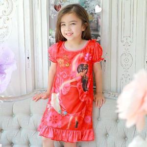 [도담도담]엘레나 반팔 실속형 냉장고 아동 여아 공주 원피스 잠옷 실내복 파자마 옷