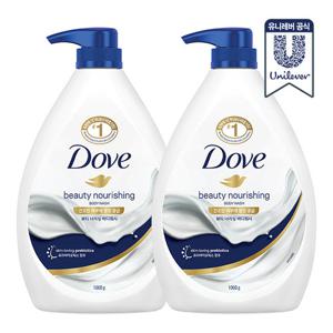 [무료배송] 도브 대용량 바디워시 1L 2개