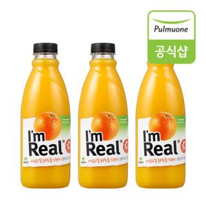 [풀무원] 아임리얼 순수착즙 오렌지(700ml) x 3개