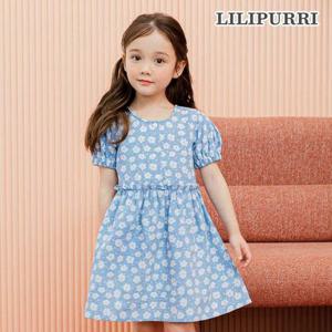 [릴리푸리]탐베레데님원피스(블루)