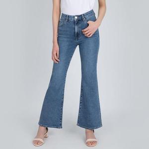 [게스]게스 여성 청바지 뒷 디테일 플레어 붓컷 미디엄 블루 YN1D6057