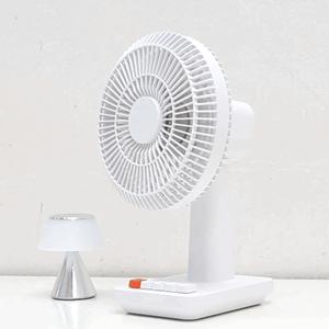 [ VIP 특가 I 카프 ] 레트로 BLDC 저소음 탁상용 선풍기 I 자동회전 4단 풍속조절 탁상 사무실