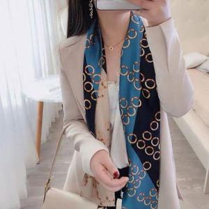 [에이치플러스몰]승무원 명품스타일 여자 고급 실크 쁘띠 스카프