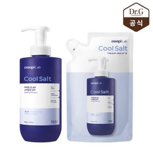 닥터지 두피랩 쿨 솔트 스케일링 샴푸 500mL+리필 500mL