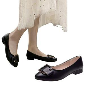 D자 구두 플랫 슈즈 여성용 정장 구두 편안한 데일리
