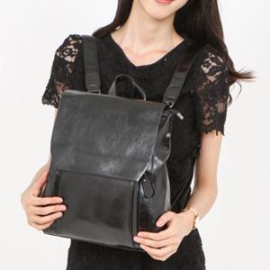 가벼운여성백팩 여자 회사원 고급 책가방 정장 백팩 검정 가방