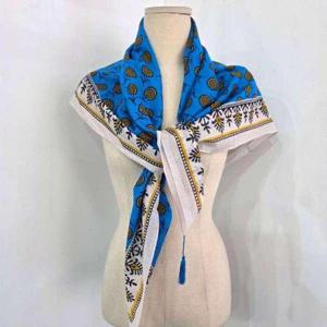 [애슬릿] 롱 스카프 여성 간절기 얇은 면 100 숄 빅 머플러