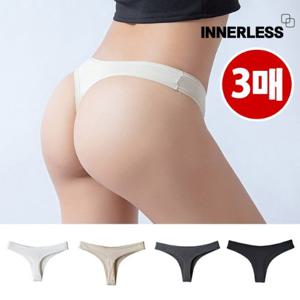 이너웨어 티팬티 자국없는 노라인 면 T팬티 no.08 3매