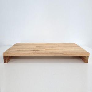 시올로 참죽 원목 모니터 받침대