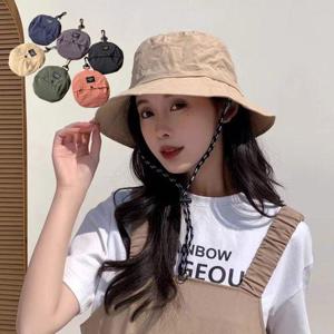 패션소품 포켓 접이식 접는 모자 휴대용 사파리 벙거지 버킷햇