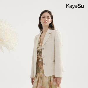 [케이수] 25SS 트위드 브로치 자켓 1종