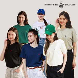 [매장동일 정품][비버리힐즈폴로클럽]25SS 남녀공용 클래식핏 져지 반팔티 6종 C