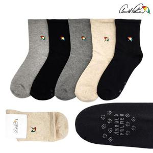 [아놀드파마]아놀드파마 여성무압박양말 발목조임없는 미끄럼방지 임산부 양말 중목 5족 세트 국산