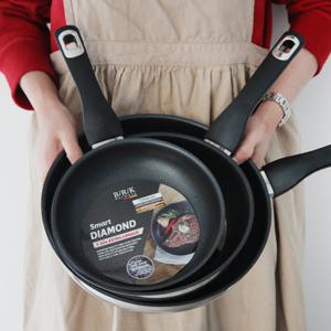 BRK 스마트 다이아몬드 스텐 웍 궁중팬 28cm
